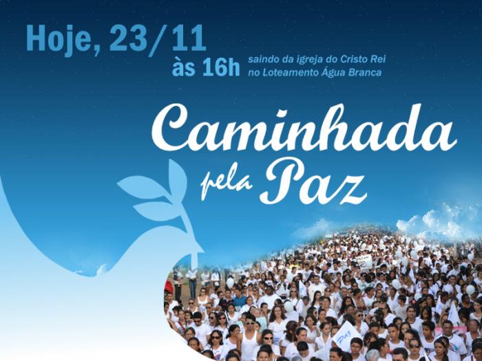 Jequié: Grande Caminhada pela paz neste domingo 23/11